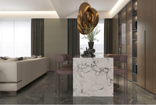 Lujo Silencioso y Piedra Natural en Interiorismo
